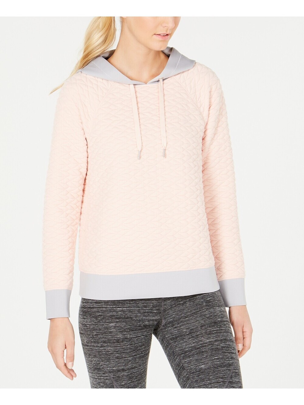 Calvin Klein Womens Raglan Sleeve Pullover Hoodie Size S